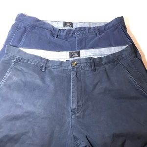 Lot of 2 Gap Blue Slim Chino Khakis